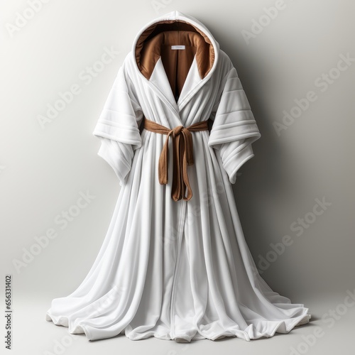 View Bathrobe Accessory Shelfon A Completely Whi 2, Isolated On White Background, High Quality Photo, Hd