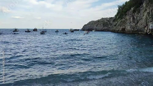 Marina del Cantone - Panoramica della Spiaggia di Recommone photo