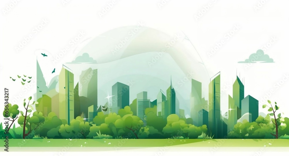 background Urban Nature concept
