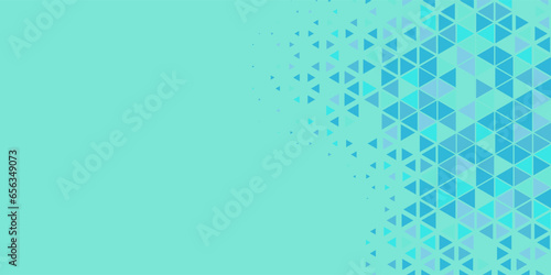  Abstract Triangle colorful background or wallpaper with polygons, triangles or concave geometrical shapes with Copy space soft color