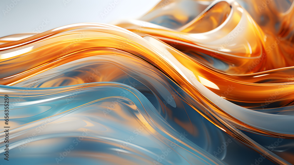 Abstract three-dimensional artliquid metalssynchromism wave background wall paper Abstract three-dimensional artliquid metalssynchromism wave background wall paper