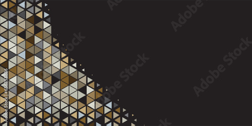  Abstract Triangle colorful background or wallpaper with polygons, triangles or concave geometrical shapes with Copy space soft color