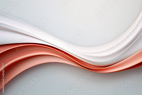 Elegant and modern 3D fluid wave abstract background, luxury style, futuristic shapes 3d banner