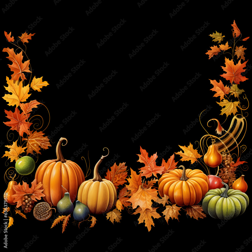 halloween pumpkin border halloween pumpkin border