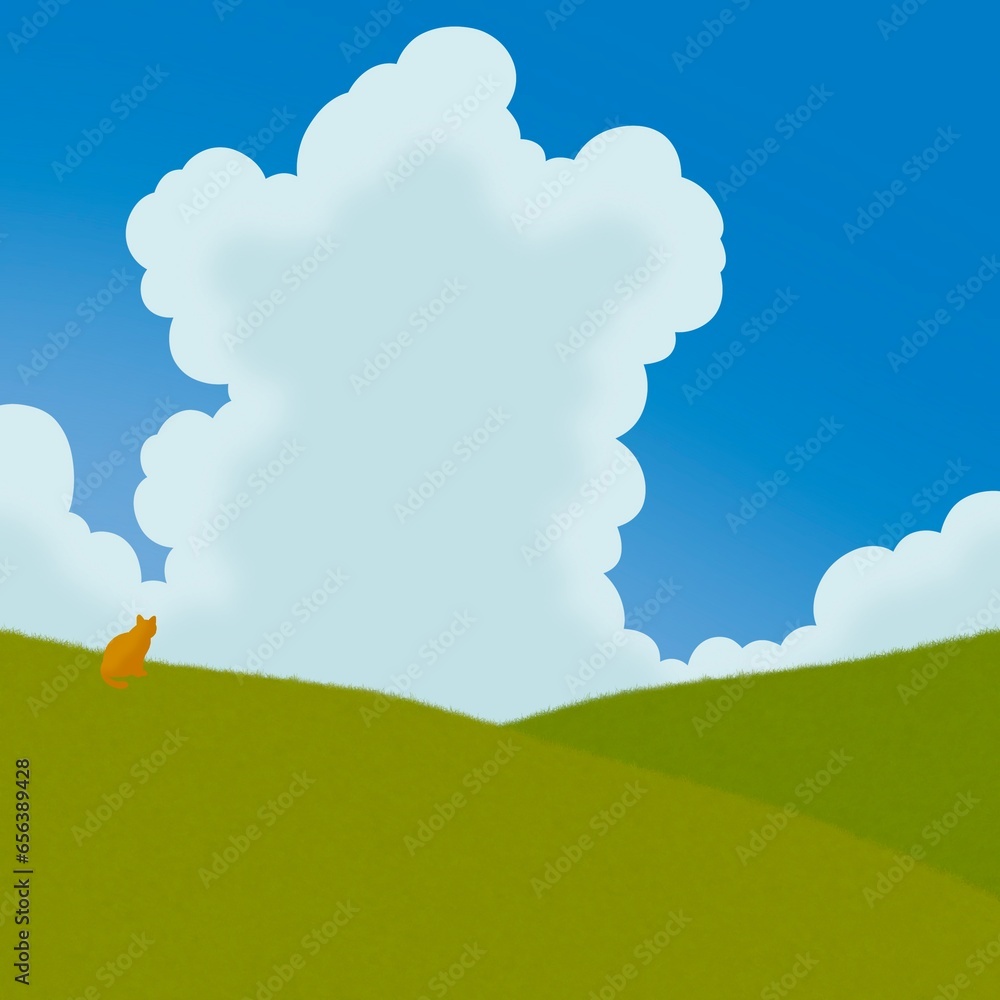 Cloudy summer Cloudy summer
