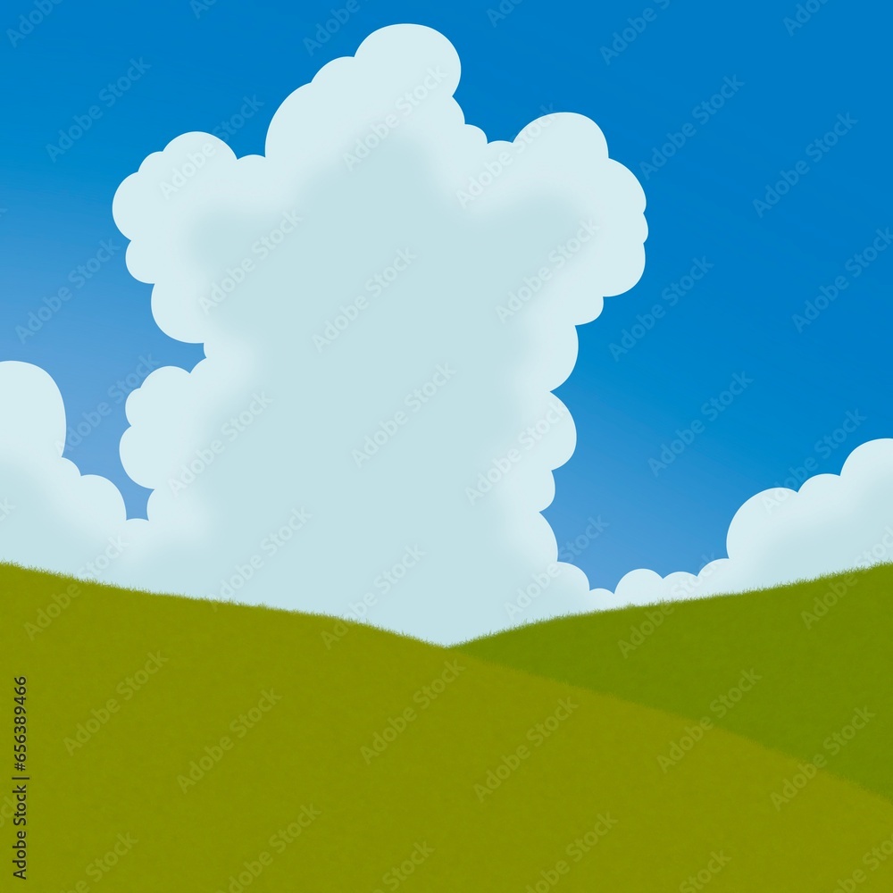 Cloudy summer Cloudy summer