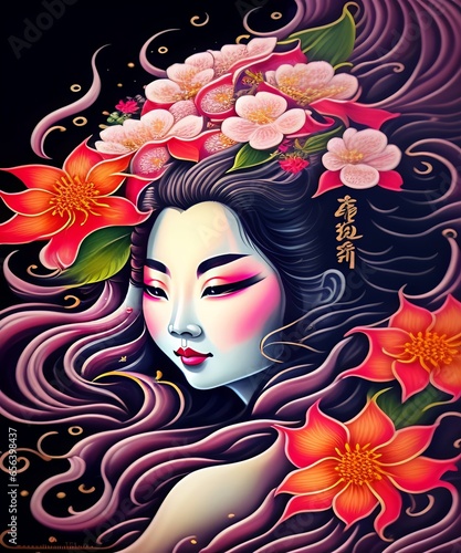 Japan Geisha Traditional