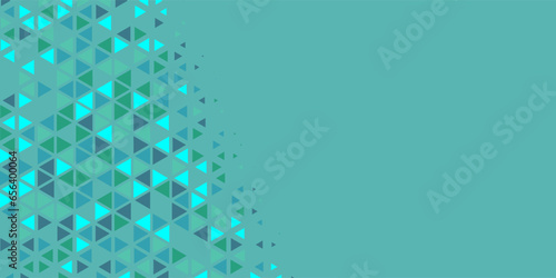  Abstract Triangle colorful background or wallpaper with polygons, triangles or concave geometrical shapes with Copy space soft color