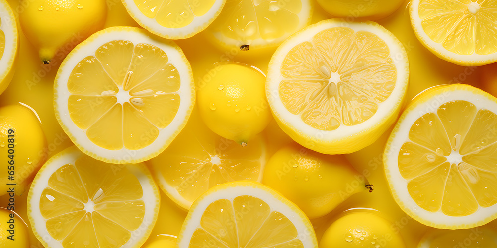 Lemon background colors Texture fruits pattern Lemon background colors Texture fruits pattern