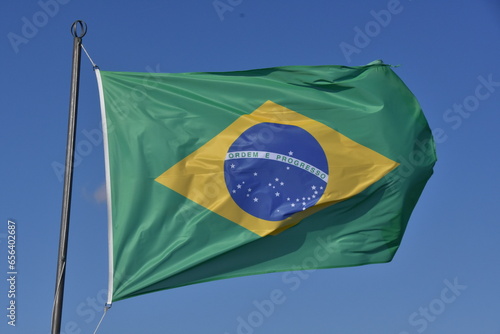 Flaga Brazylii, sztandar, kraj, symbol, krajowego, baner, narody, ilustracja, patriotyzm, oznaczenie