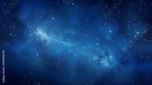 Cinematic and starry background of space: a beautiful view of planet earth’s globe