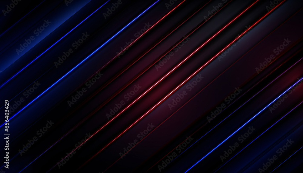 Dark Neon Background with diagonal Neon Lines Dark Neon Background with diagonal Neon Lines