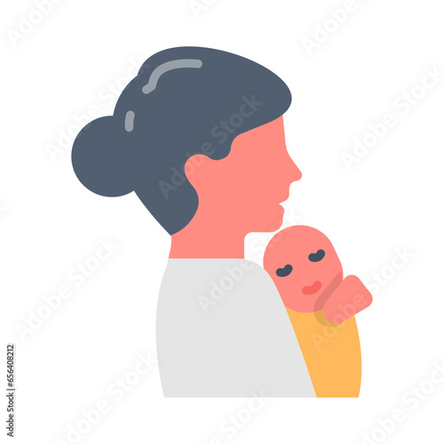 Mother icon in vector. Illustration