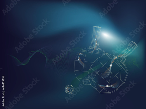 mesh struct A011 Ping pong paddle and ball shows the sport of ping pong vector illustration graphic EPS 10
