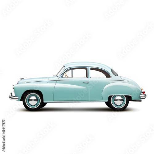 car isolated on white