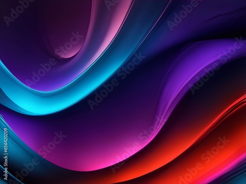 Abstract color splash modern background. AI generated illustration