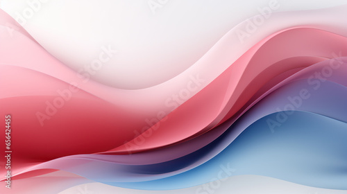 Colorful business wave banner background