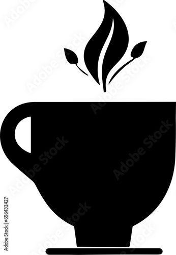 Teetasse Tee Icon Symbol Silhouette 