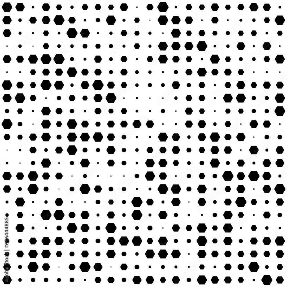 Hexagon random pattern background. Vector illustration. Hexagon random pattern background. Vector illustration.