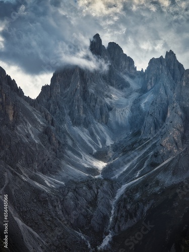 Cadini di Musurina, where Mordor from The Lord of the Rings was filmed, Dolomites, Italy photo