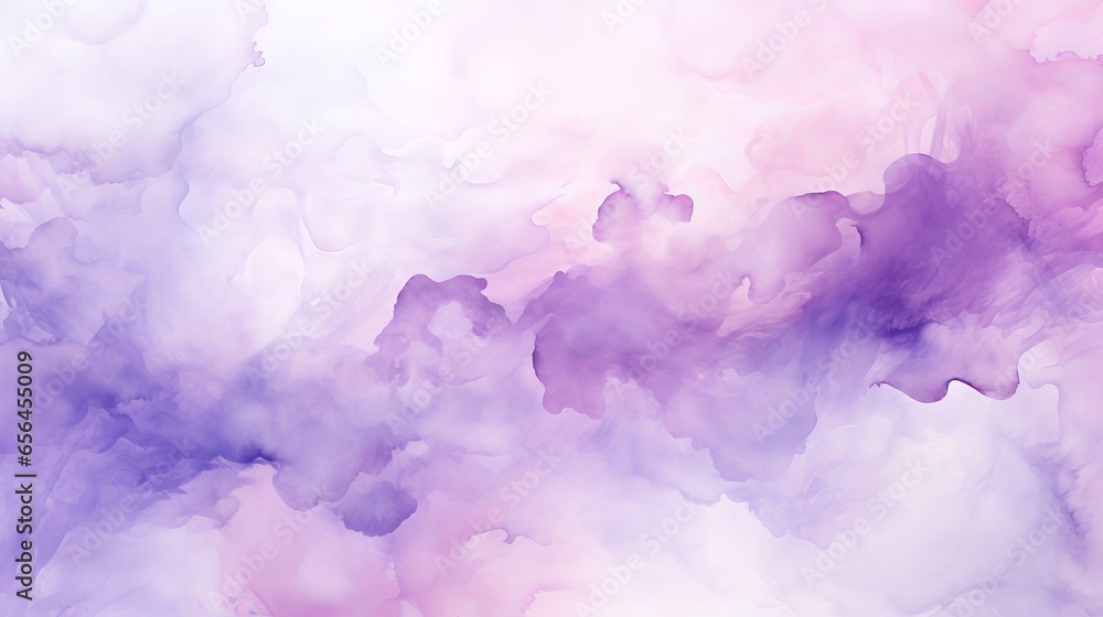 Purple watercolor background - abstract artwork with copy space