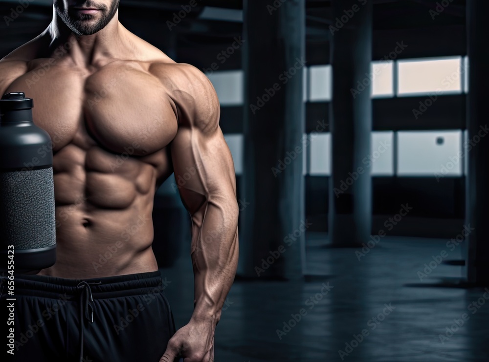 muscular male body muscular male body