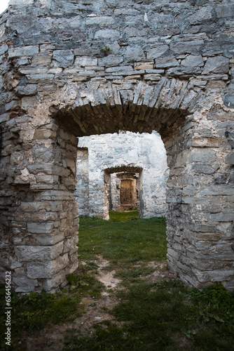windows in an ancient building © alikosinka1988