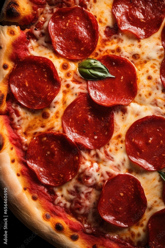 Close-up overhead view of Italian cuisine - Neapolitan Pizza. Close-up overhead view of Italian cuisine - Neapolitan Pizza.