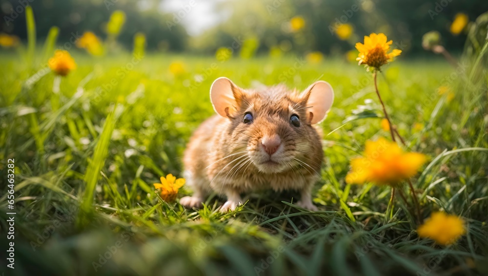 Little Explorer: A rodent in the field Little Explorer: A rodent in the field
