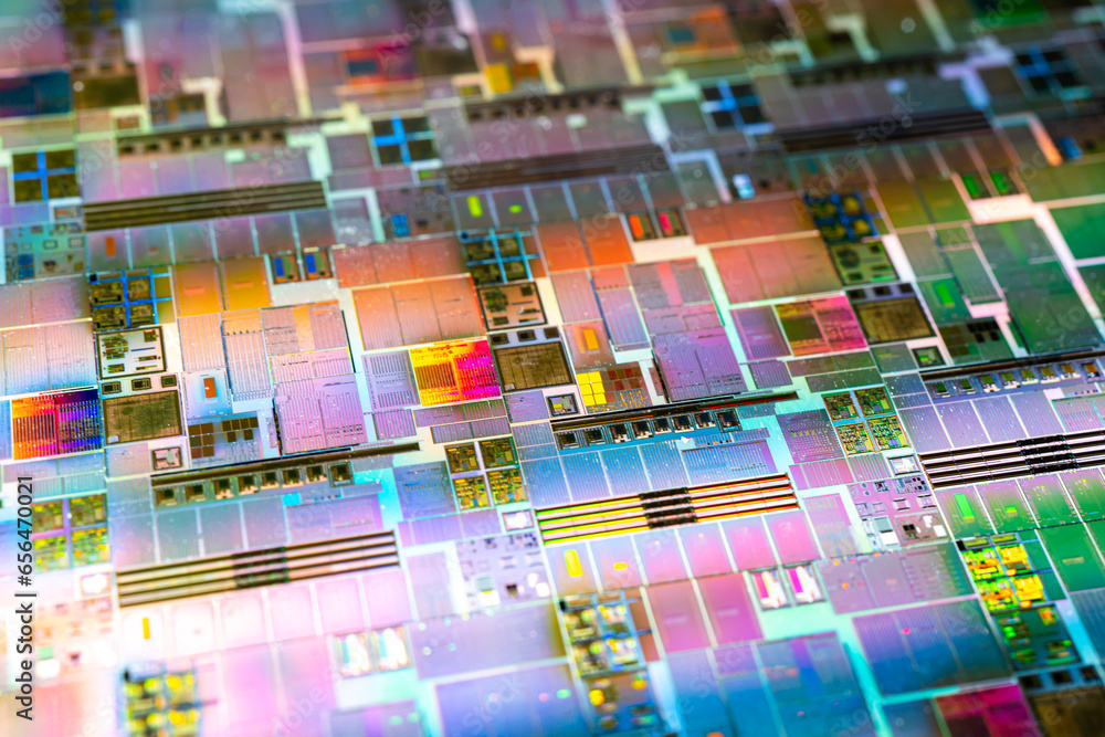 Silicon wafer for manufacturing semiconductor of integrated circuit. Silicon wafer for manufacturing semiconductor of integrated circuit.