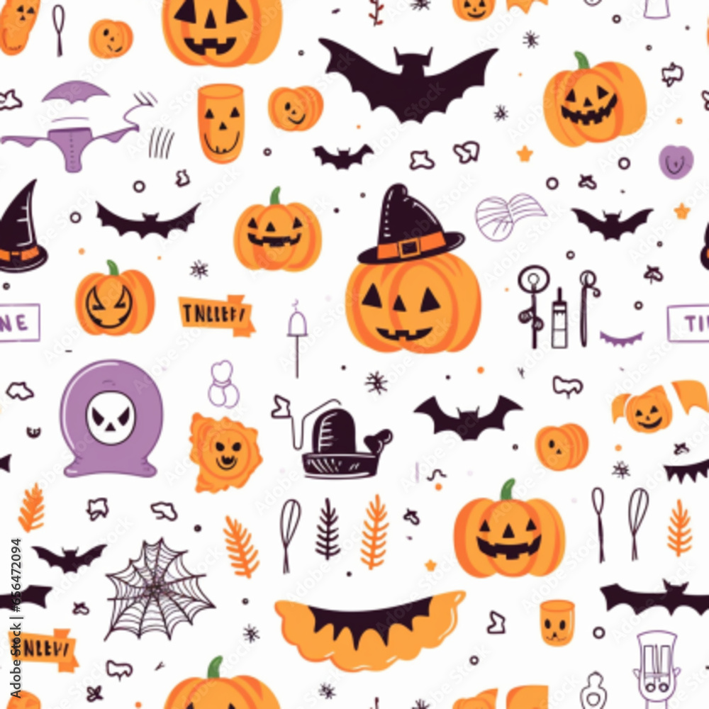 halloween seamless pattern halloween seamless pattern