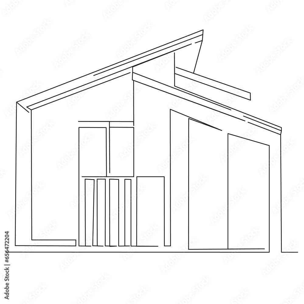 concrete house with large windows concrete house with large windows