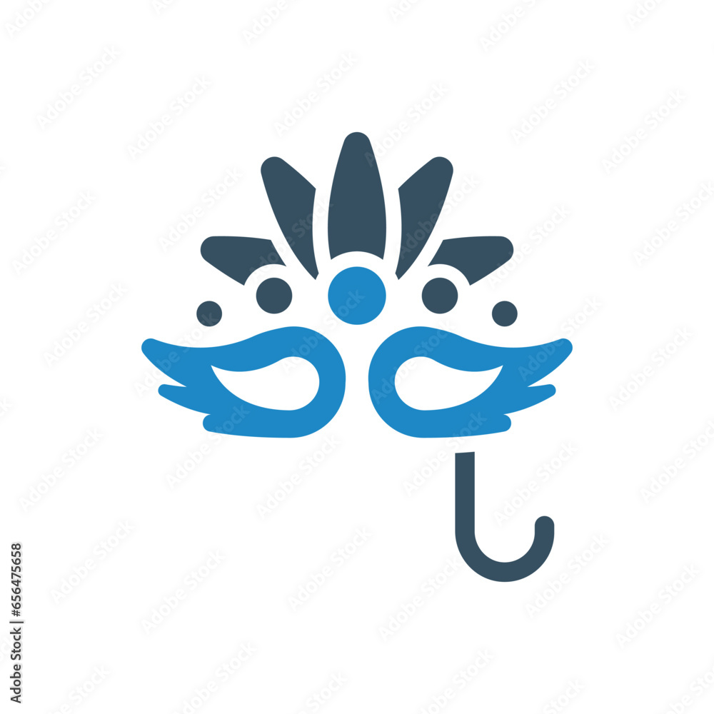 masquerade, mask icon vector illustration masquerade, mask icon vector illustration