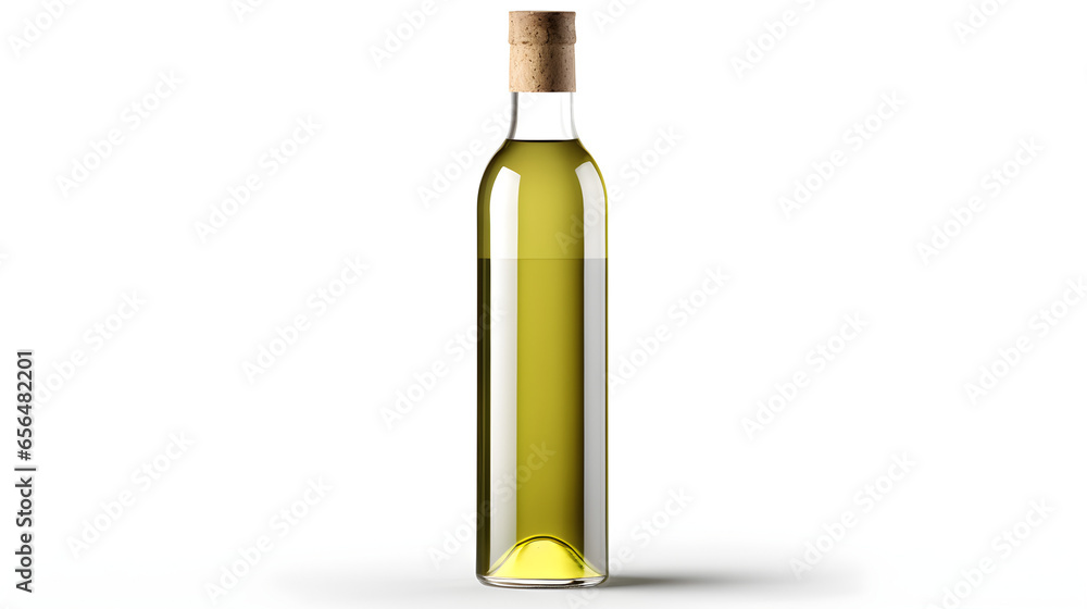 Olive Bottle Blank Label
