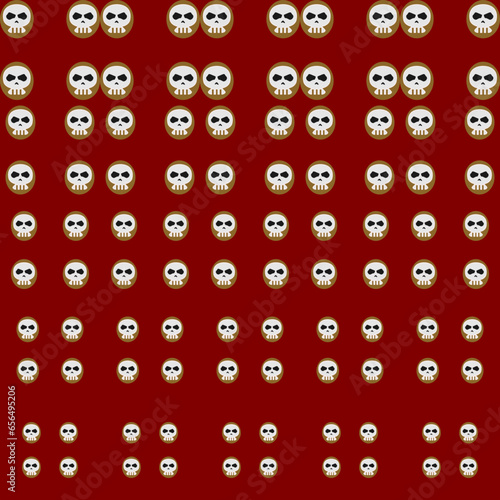 Traditional stiff striped fabric motif, motif for printing