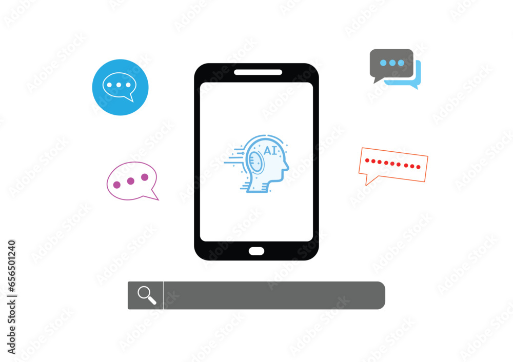 Ai technology, Artificial Intelligence. Man using technology smart robot AI, artificial intelligence by enter command prompt for generates something, Futuristic technology transformation. Chat with A Ai technology, Artificial Intelligence. Man using technology smart robot AI, artificial intelligence by enter command prompt for generates something, Futuristic technology transformation. Chat with A