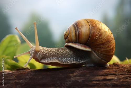 snail animal in the forest © Salawati