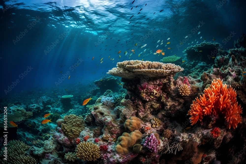 Obraz premium coral reef