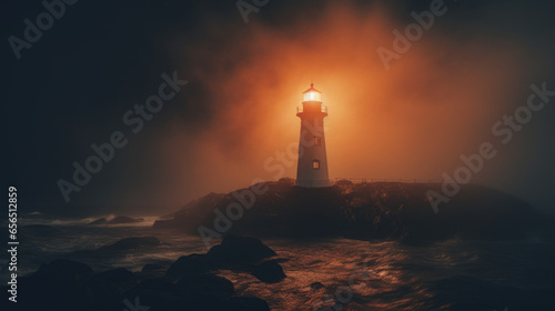 lighthouse on the coast © Astanna Media