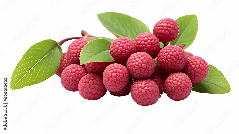 Lychee white background graphic icon material PPT Lychee white background graphic icon material PPT