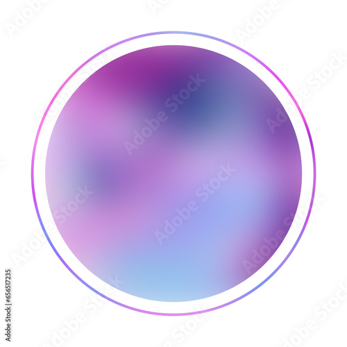 Amethyst Elements - Purple, Pink, and Blue Geometric Shapes  © Kim Ariana