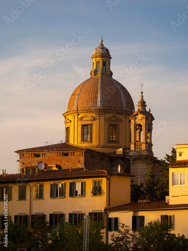 Italia, Toscana, Firenze, cupola della chiesa del Cestello
