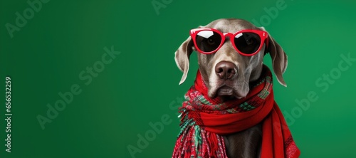 Cute Great Dane Dog Dressed...