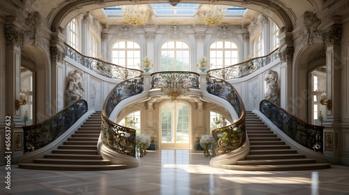 interior of the pavilion in Gatchina palace  Russia