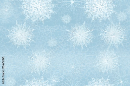 Seamless pattern illustration with snowflakes. Winter, Merry Christmas and happy new year card.