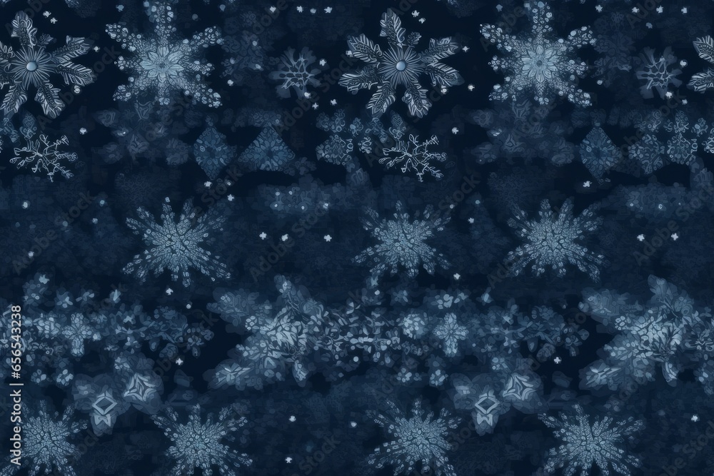 Seamless pattern illustration with snowflakes. Winter, Merry Christmas and happy new year card. Seamless pattern illustration with snowflakes. Winter, Merry Christmas and happy new year card.