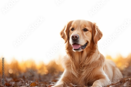 golden retriever dog  Generative AI