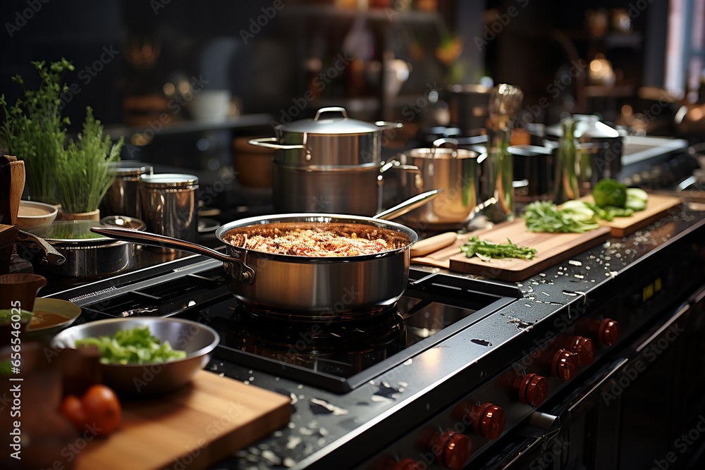 Generative AI - Different modern kitchen utensils Generative AI - Different modern kitchen utensils