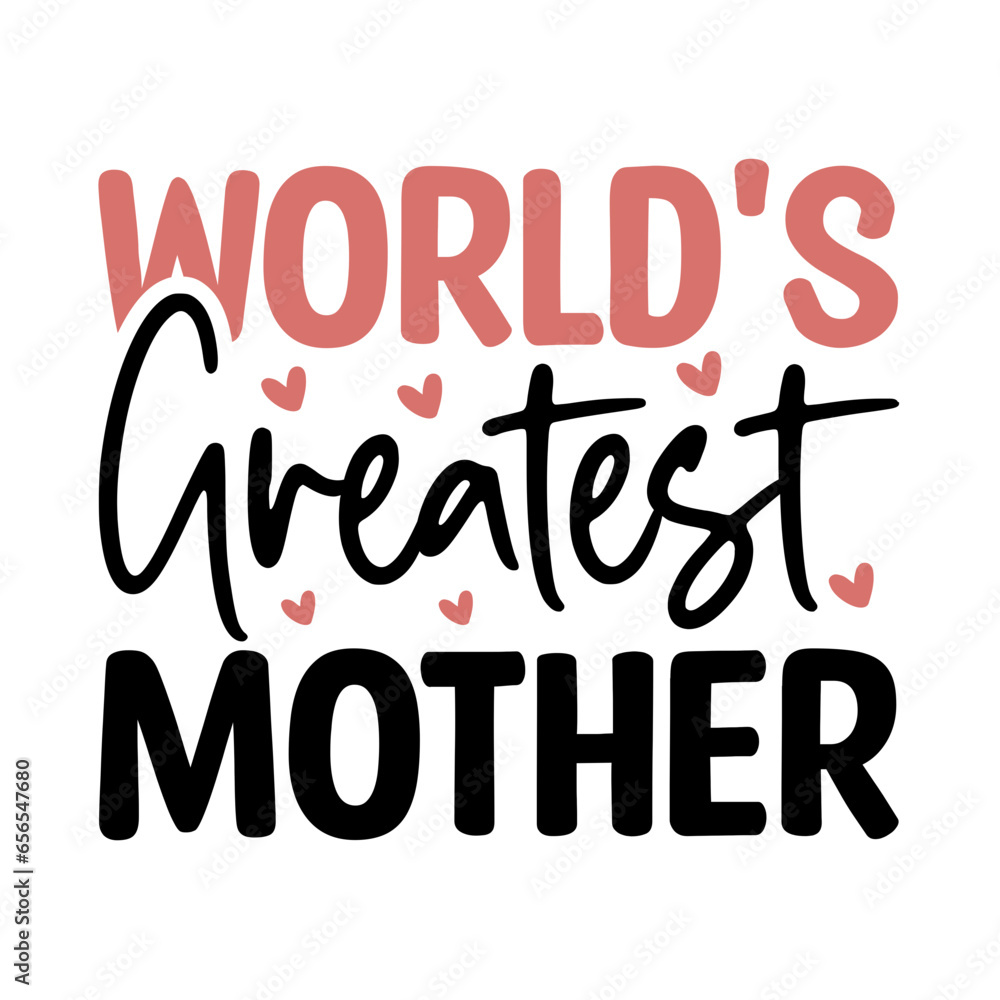 Mother's Day Craft SVG Design