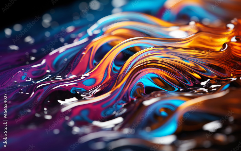 Vibrant 3d liquid paint swirls. Abstract background concept. Vibrant 3d liquid paint swirls. Abstract background concept.